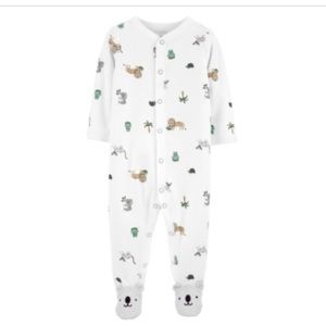 Newborn Sleep and Play Footie